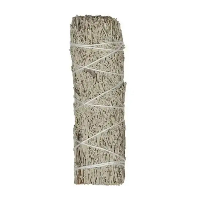 Blue Sage (Grandmother Sage) 4" Wand for Smoke Cleansing + Protection