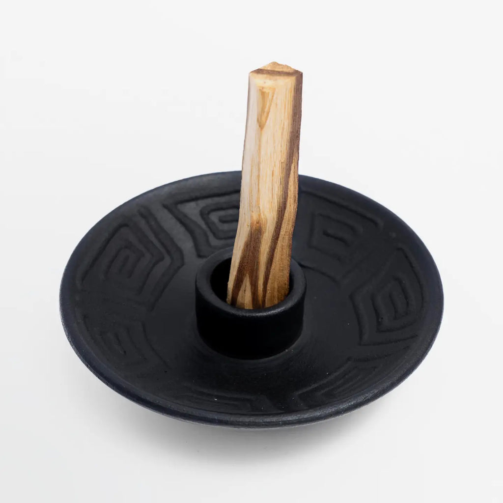 Chuculanas Ceramics Peruvian Artisanal Ceramic Palo Santo Holder