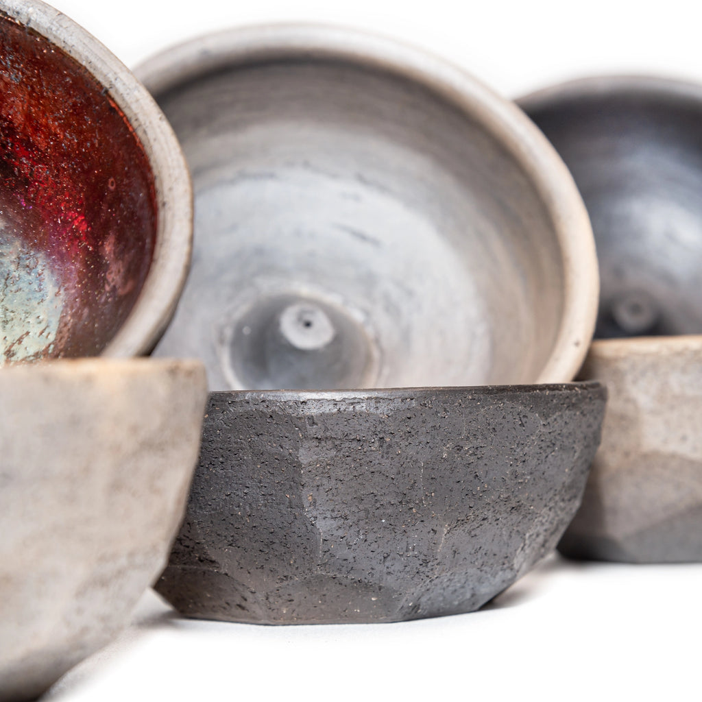 Oaxacan Barro Negro Incense Burner Bowl — Handcrafted Zapotec Pottery from Santa María Atzompa