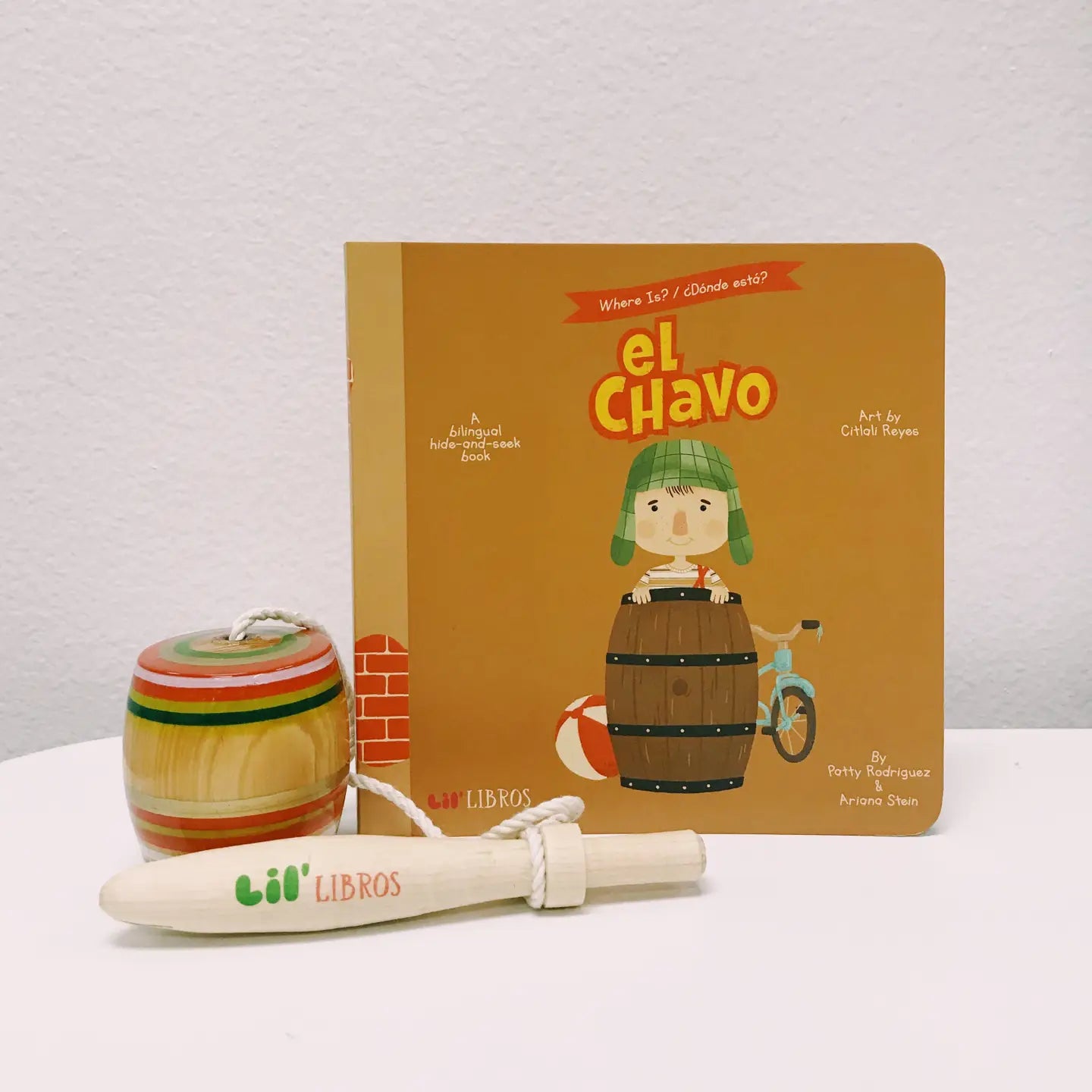 Where Is El Chavo? (Bilingual English & Spanish)--A Bilingual Seek-and-Find Board Book Inspired by El Chavo del Ocho