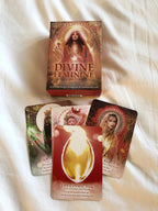 The Divine Feminine Oracle by Meggan Watterson | 53-Card Oracle Deck & Guidebook