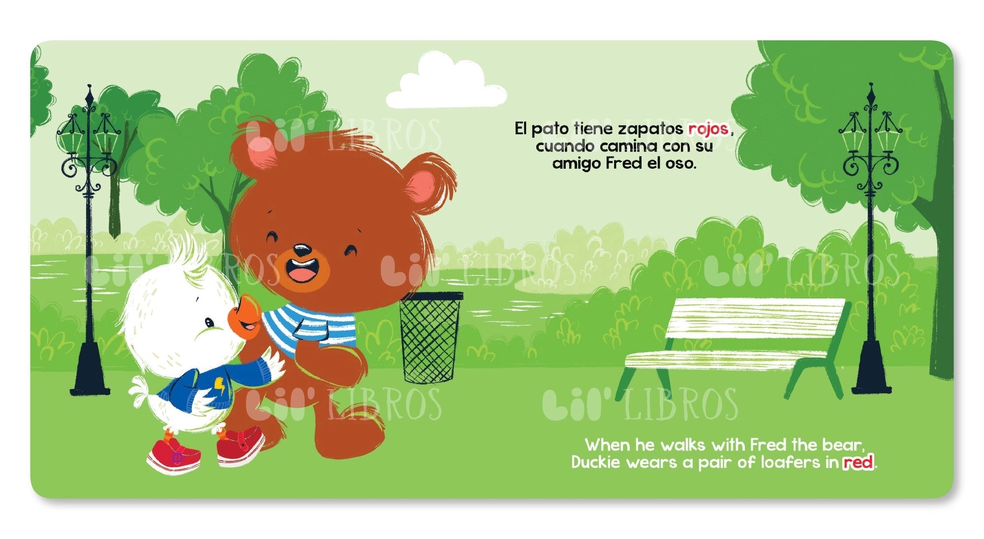 El Pato y Sus Zapatos — A Bilingual Children’s Board Book (English & Spanish)