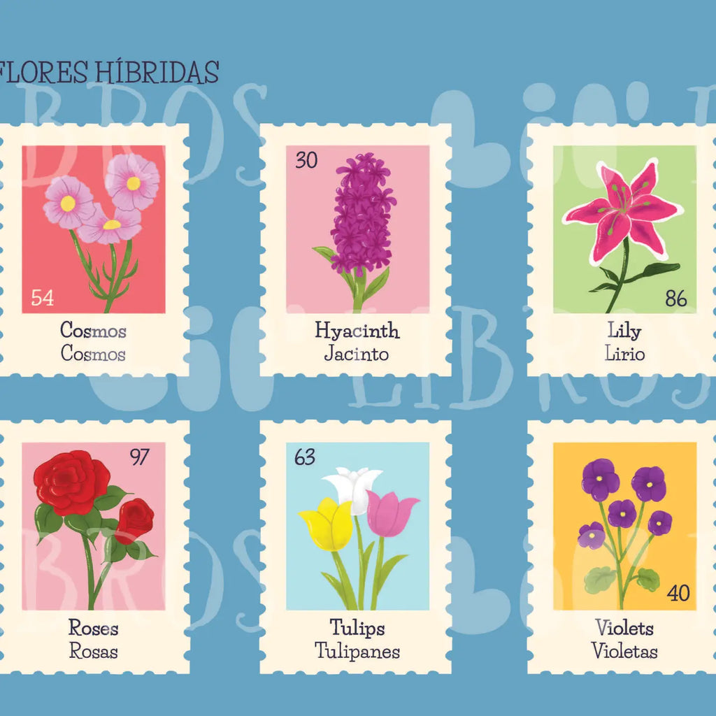 My First 100 Plantitas & Florecitas Words (Bilingual English & Spanish)--A Bilingual Board Book Featuring 100 Plants, Flowers & Nature Words for Little Learners