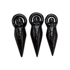 Black Obsidian Crystal Goddess — Divine Feminine Protection & Womb Healing Stone