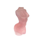 Rose Quartz Crystal Goddess Torso — Divine Feminine Love & Emotional Healing