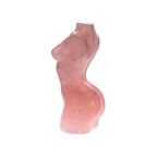 Rose Quartz Crystal Goddess Torso — Divine Feminine Love & Emotional Healing
