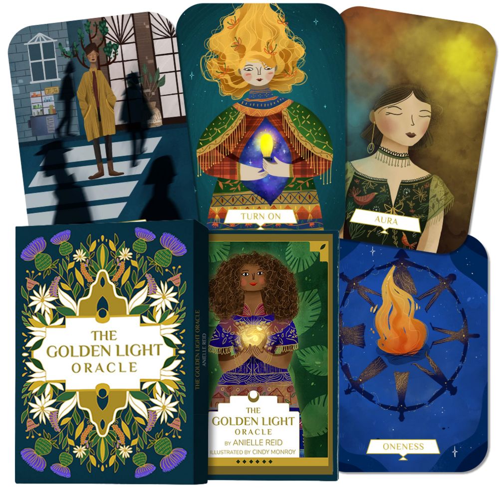 The Golden Light Oracle Card Deck and Guidebook