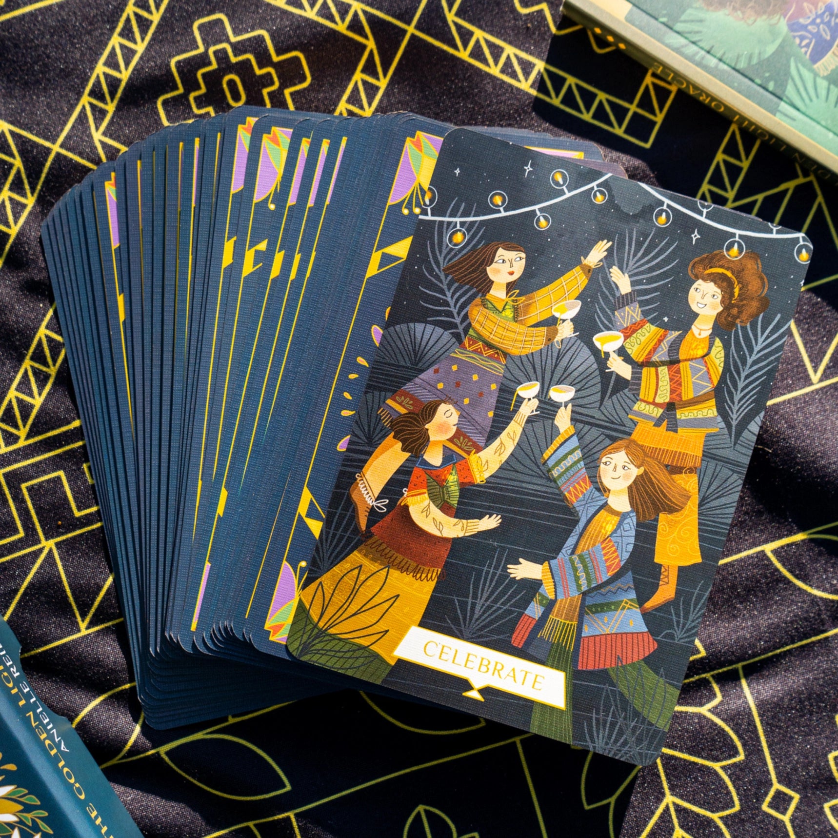 The Golden Light Oracle Card Deck and Guidebook