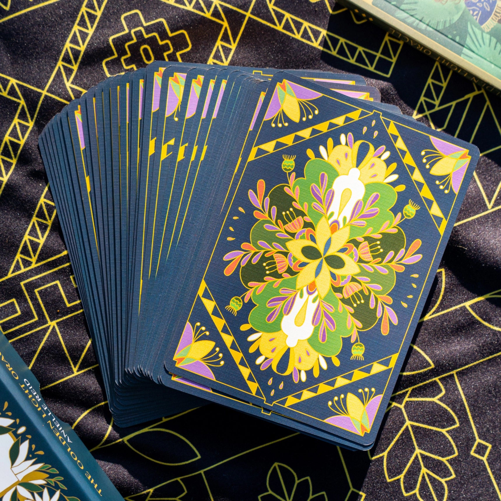 The Golden Light Oracle Card Deck and Guidebook