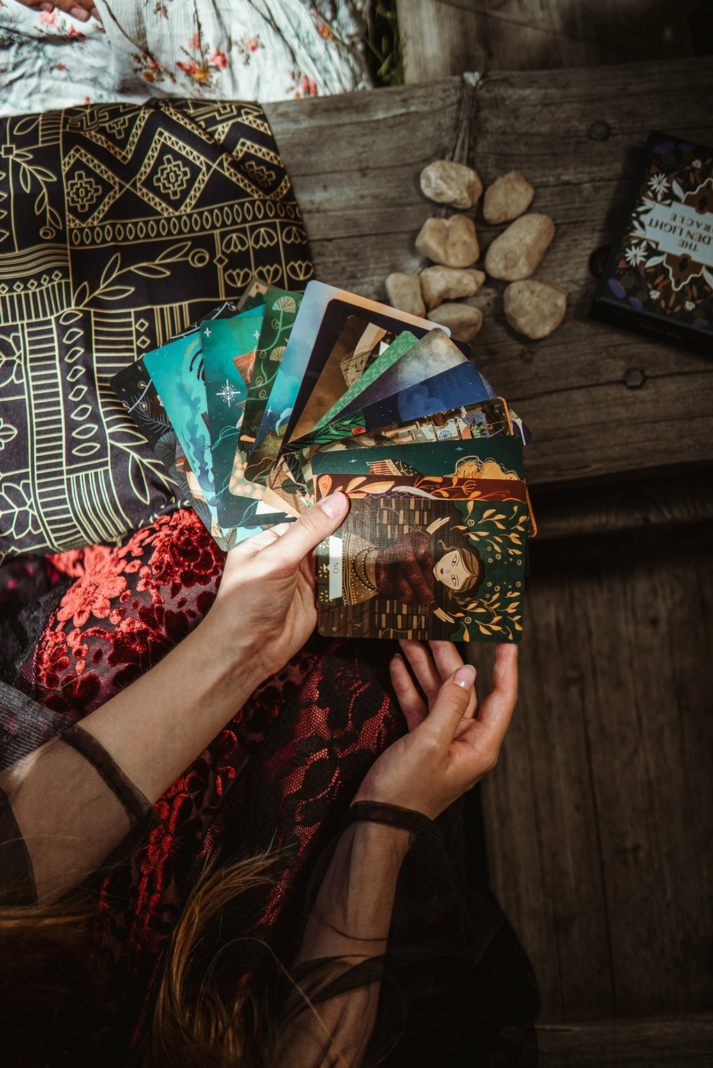 The Golden Light Oracle Card Deck and Guidebook