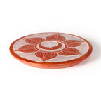 Soapstone Incense Burner Plate — Sacral Chakra (Svadhishtana) | 3” Ritual Burner