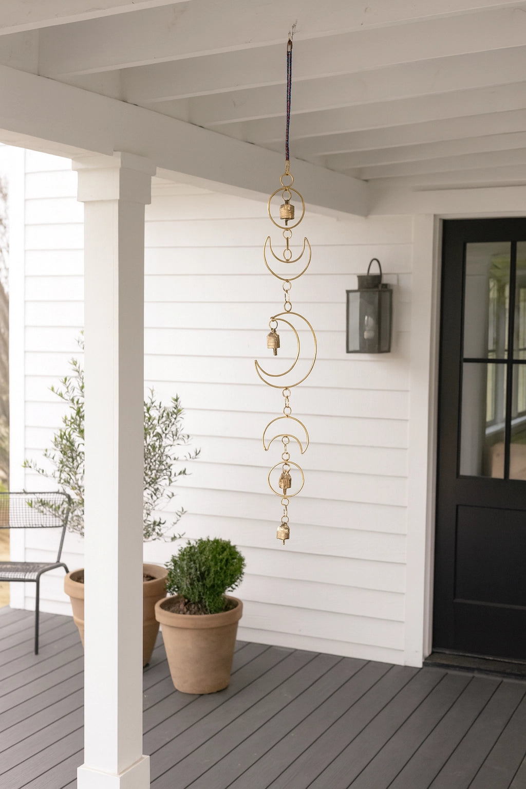 Indukala Large Moon Phase Wind Chime