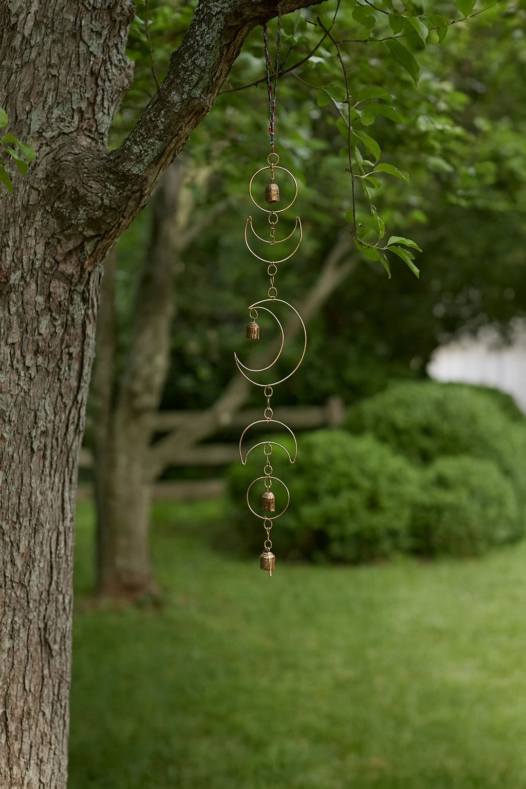 Indukala Large Moon Phase Wind Chime