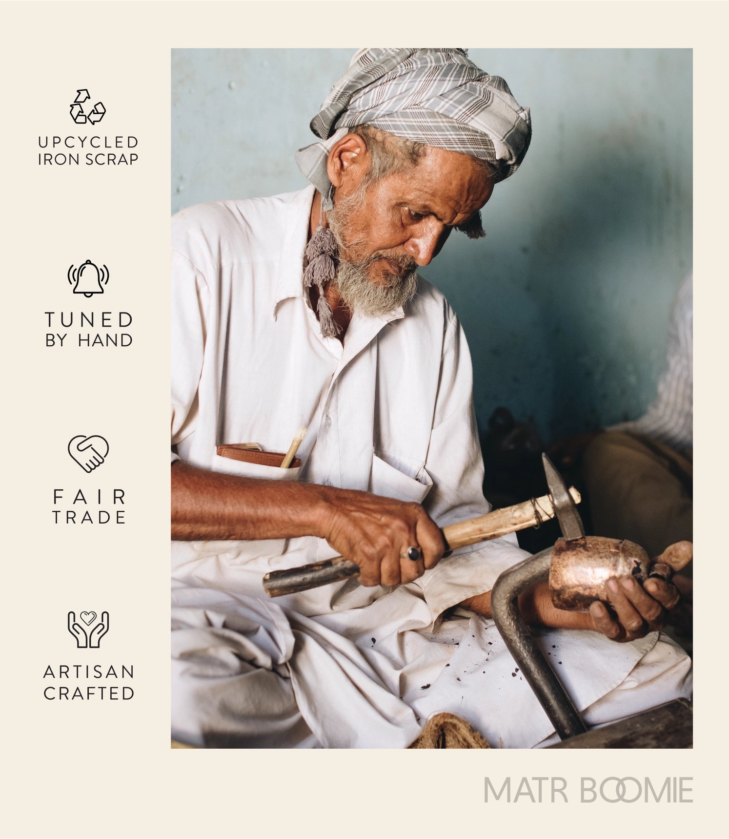 Indukala Large Moon Phase Wind Chime