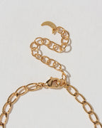 Jasper Sky Charm Necklace – 14KT Gold Plated Celestial Gemstone Jewelry