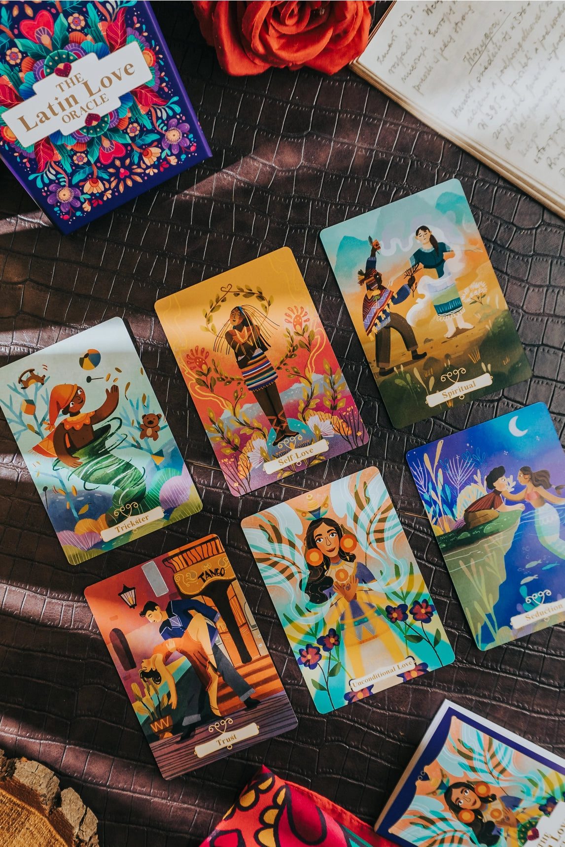 The Latin Love Oracle Card Deck and Guidebook