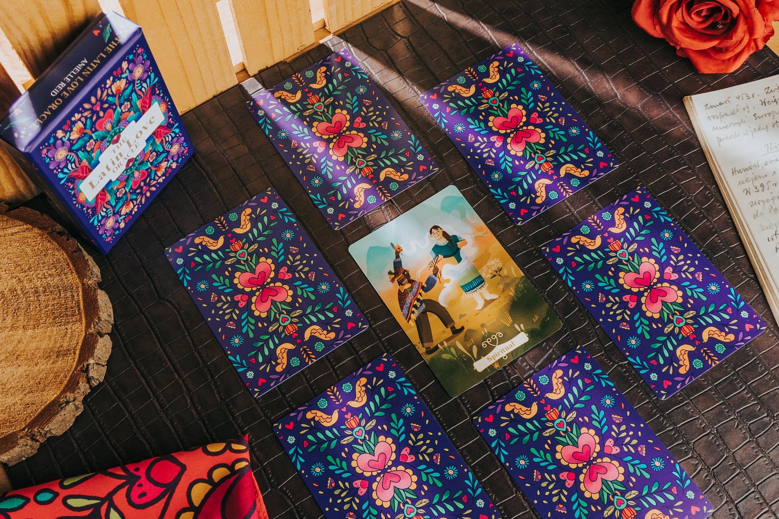 The Latin Love Oracle Card Deck and Guidebook