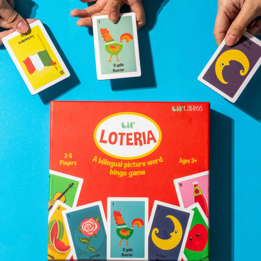 Lil’ Lotería: A Bilingual Picture Word Bingo Game (English & Spanish)