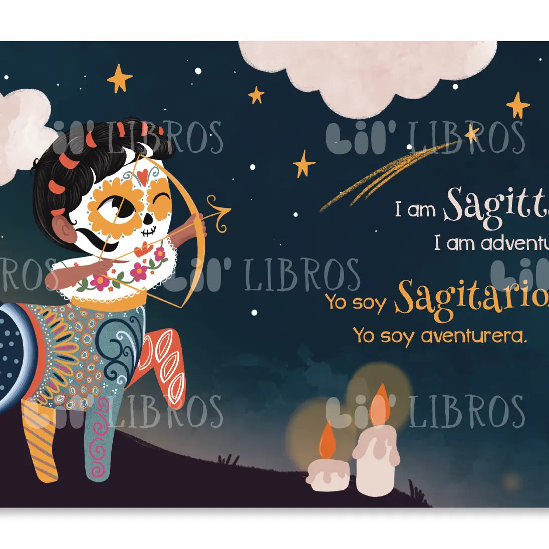 Little Astrology Catrinas (Bilingual English & Spanish) by Mariana Gálvez--A Bilingual Zodiac Board Book Inspired by La Catrina & Día de Muertos