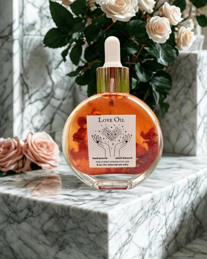 Love Ritual Oil 2 oz — Anointing, Body & Spell Oil