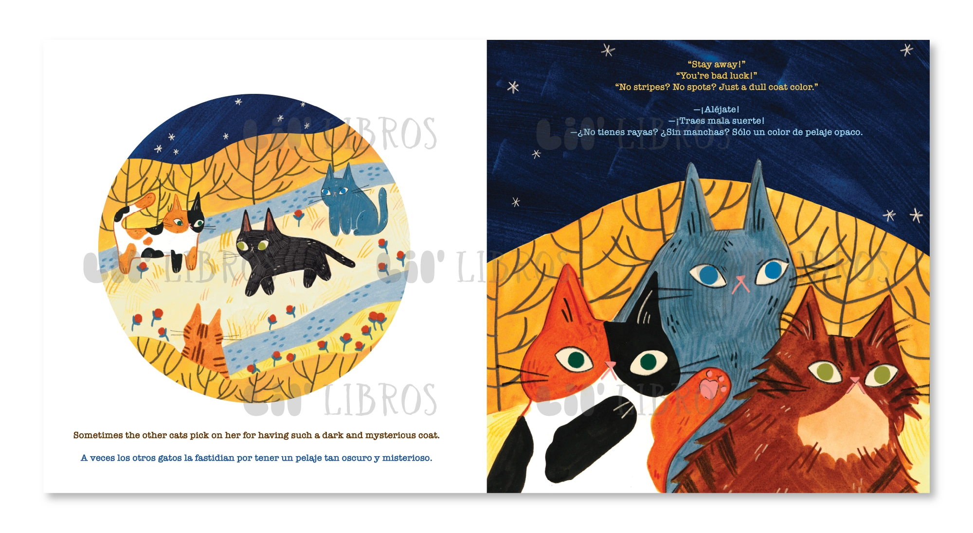 Luna Oscura — A Bilingual Children’s Picture Book About Belonging, Magic & Community (English & Spanish)