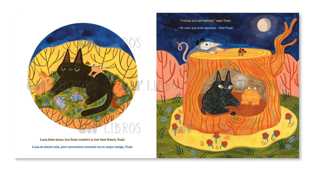 Luna Oscura — A Bilingual Children’s Picture Book About Belonging, Magic & Community (English & Spanish)