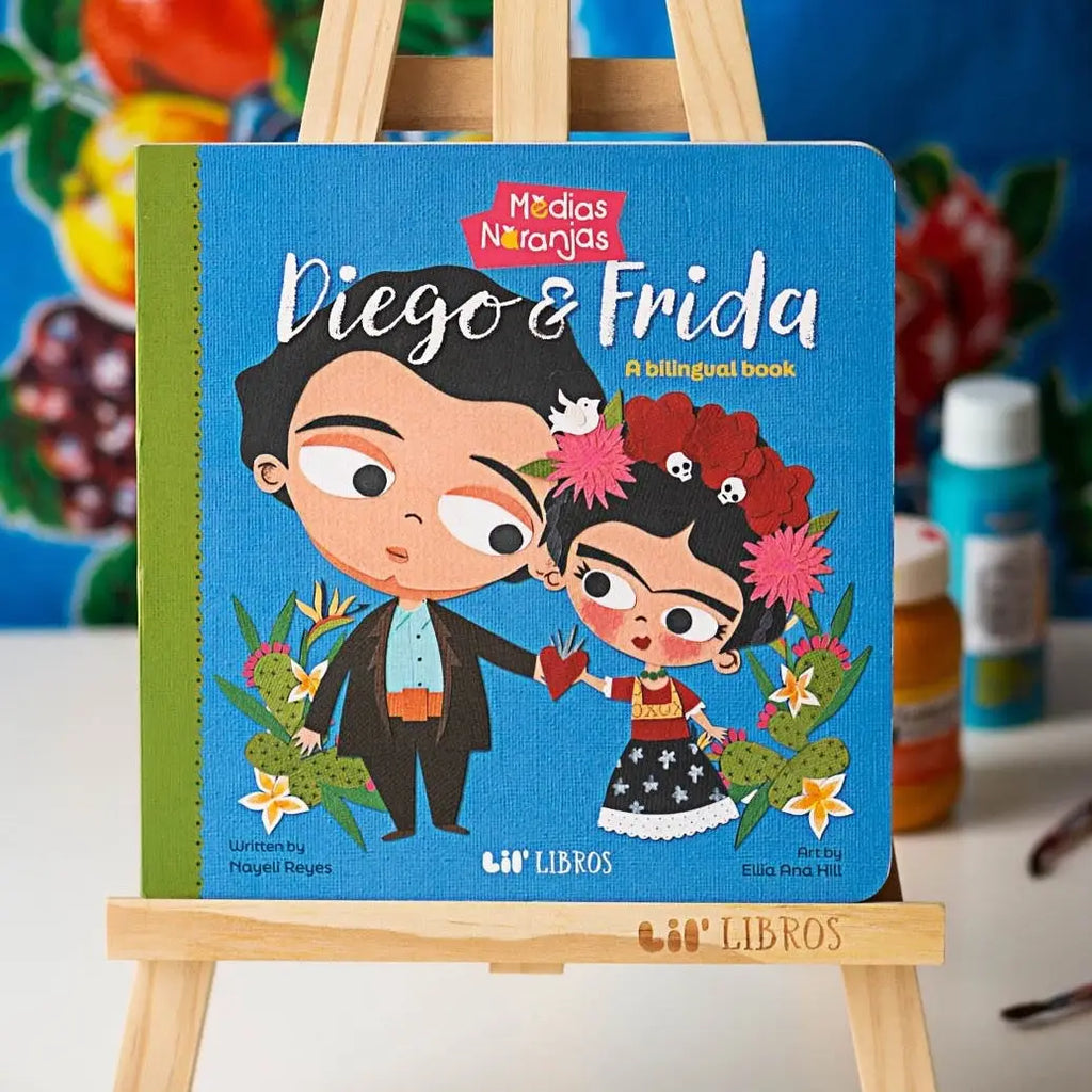 Medias Naranjas: Diego & Frida (Bilingual English & Spanish)--A Bilingual Board Book Celebrating Diego Rivera, Frida Kahlo & Mexican Art
