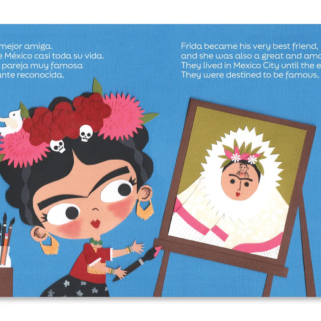 Medias Naranjas: Diego & Frida (Bilingual English & Spanish)--A Bilingual Board Book Celebrating Diego Rivera, Frida Kahlo & Mexican Art