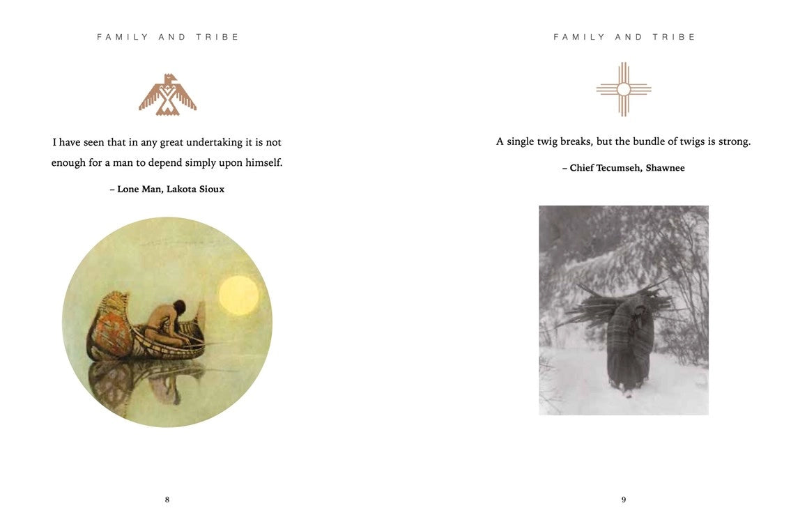 Native American Wisdom: Words of the First Nations by Michael Kerrigan  An Inspirational Collection of Indigenous Wisdom, Proverbs & Quotations from North America’s First Nations