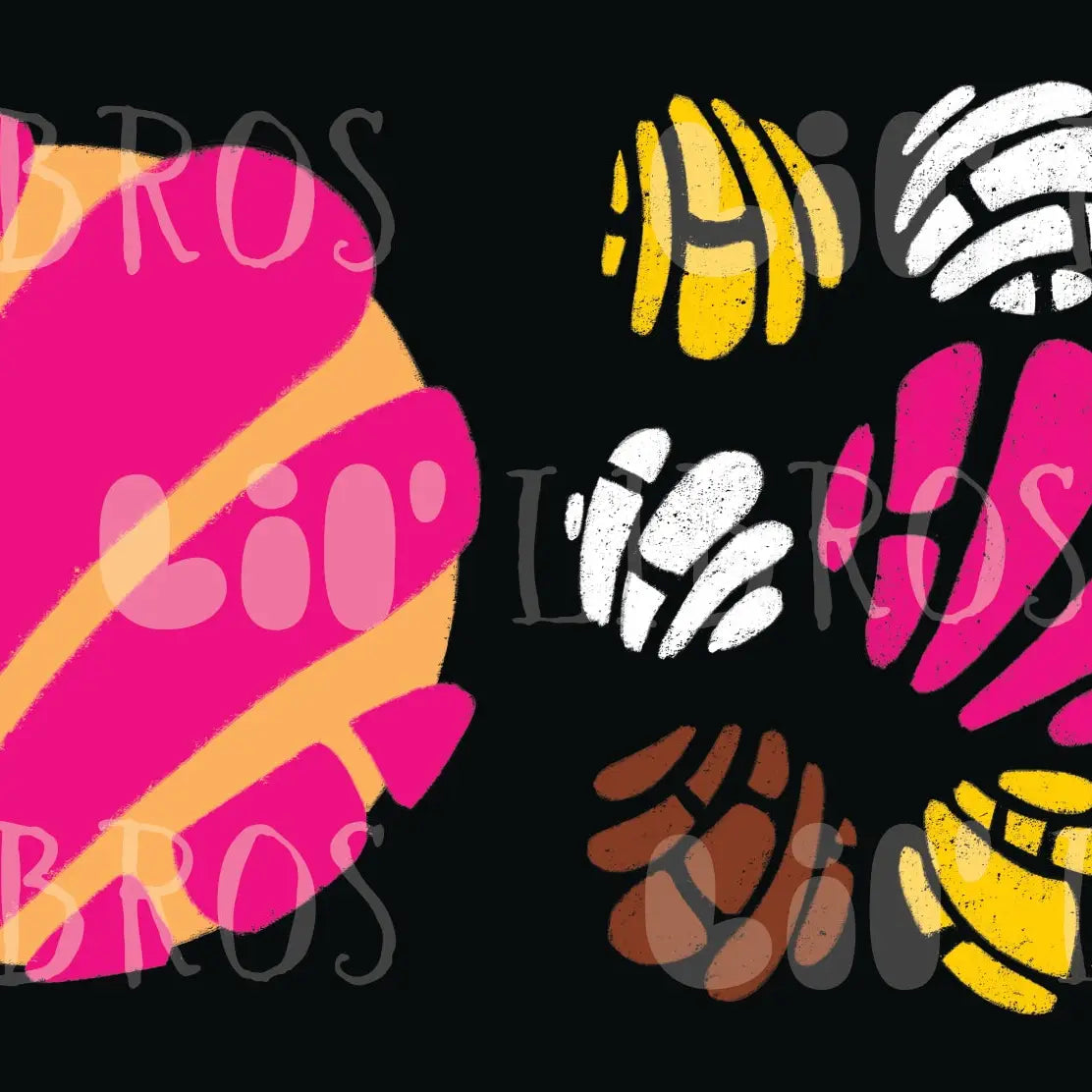 Pan Dulce: A High-Contrast Yummy Board Book (Bilingual English & Spanish)--A High-Contrast Bilingual Board Book Celebrating Pan Dulce & Latin American Bakery Traditions