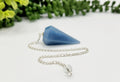 Angelite Pendulum for Emotional Clarity, Angelic Guidance, and Intuition