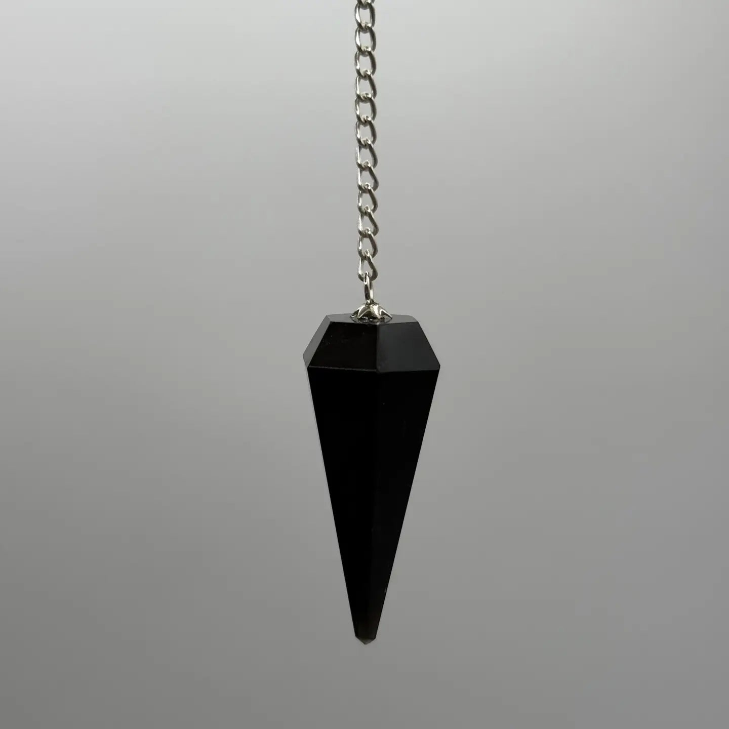 Black Obsidian Pendulum — Divination Tool for Protection, Grounding & Clear Answers