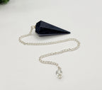 Blue Goldstone Pendulum — Divination Tool for Intuition, Focus, Celestial Energy