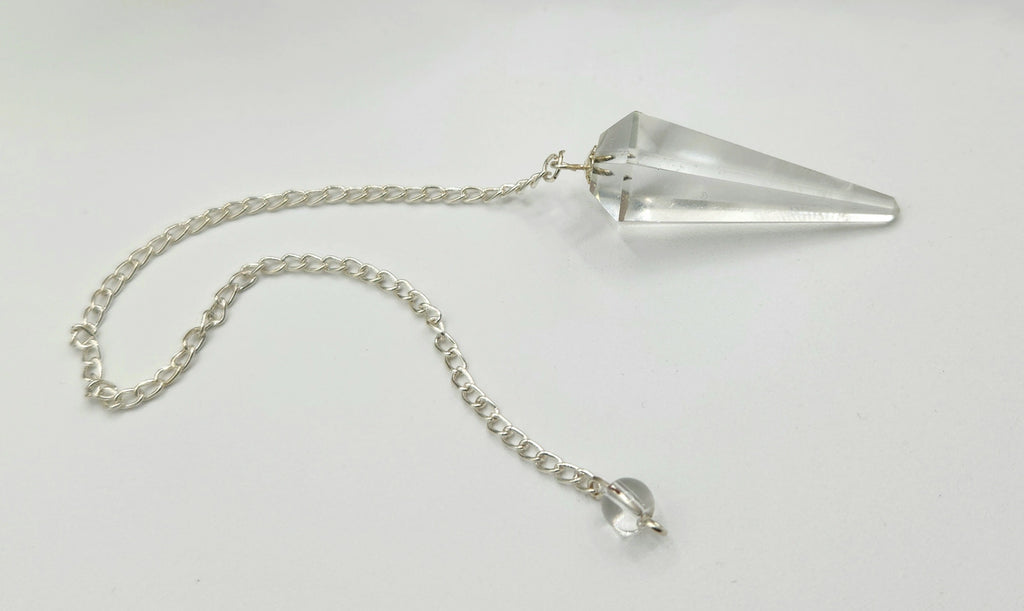 Clear Quartz Pendulum — Clarity, Amplification & Universal Energy Divination Tool