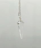 Clear Quartz Pendulum — Clarity, Amplification & Universal Energy Divination Tool
