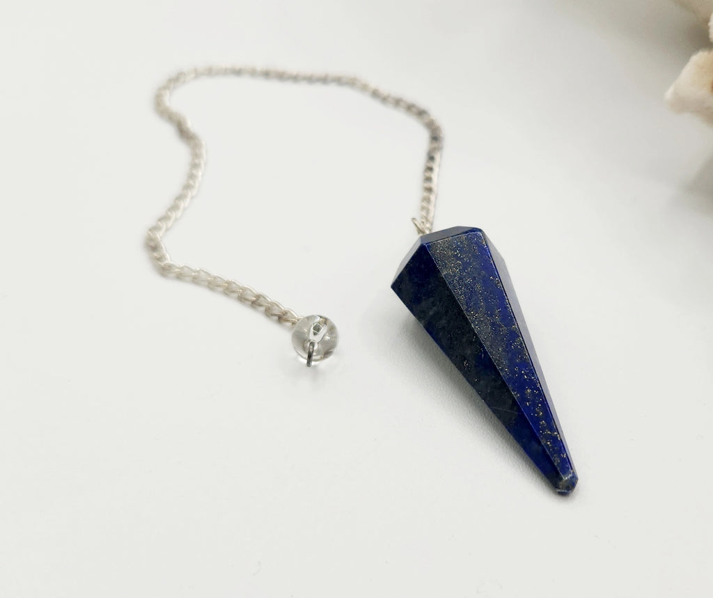 Lapis Lazuli Pendulum — Truth, Wisdom & Intuitive Insight Divination Tool