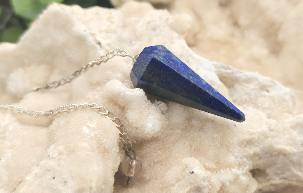 Lapis Lazuli Pendulum — Truth, Wisdom & Intuitive Insight Divination Tool
