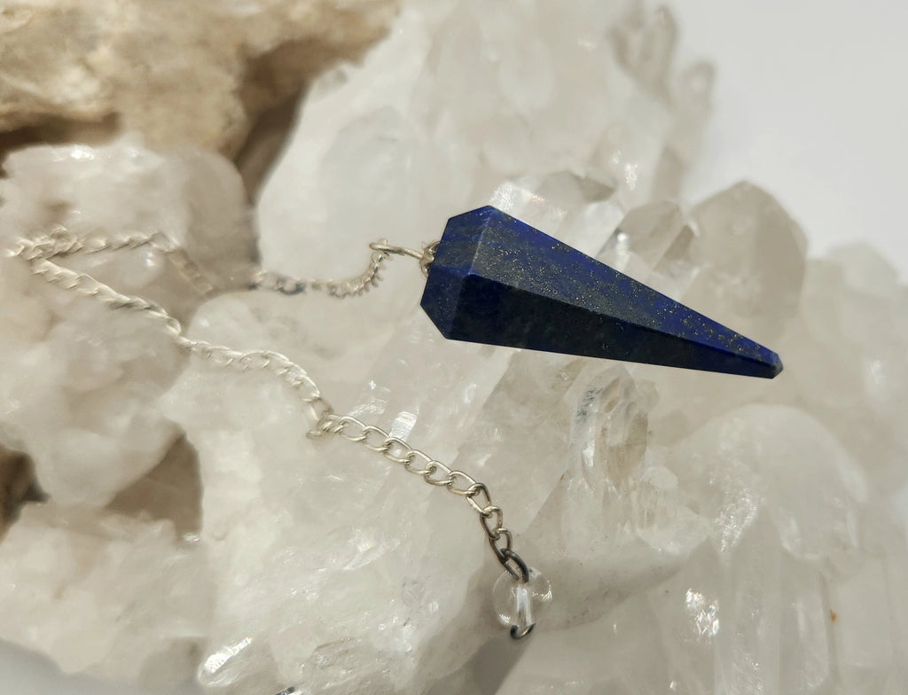 Lapis Lazuli Pendulum — Truth, Wisdom & Intuitive Insight Divination Tool