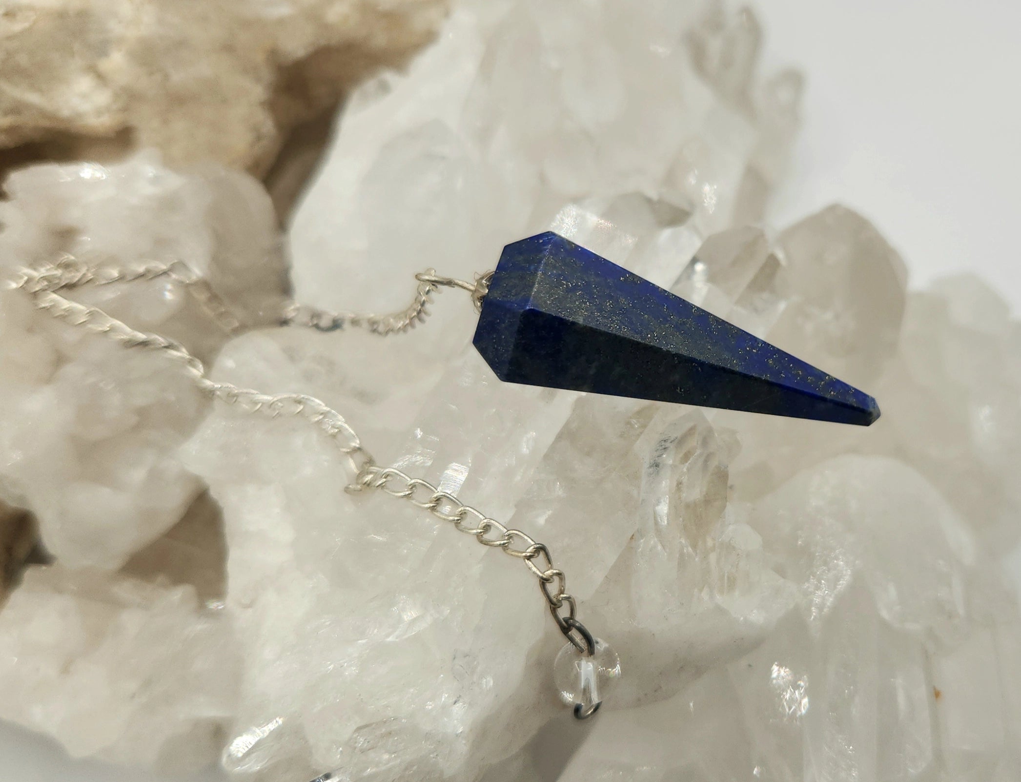 Lapis Lazuli Pendulum — Truth, Wisdom & Intuitive Insight Divination Tool