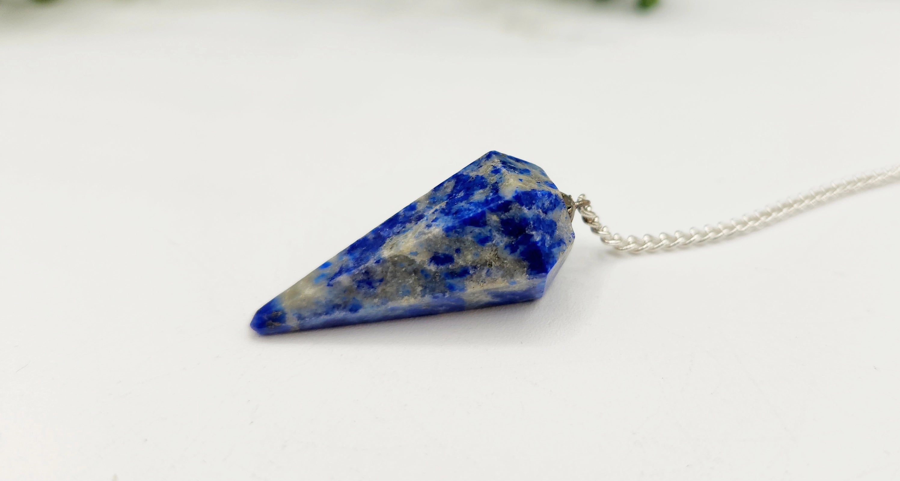 Lapis Lazuli Pendulum — Truth, Wisdom & Intuitive Insight Divination Tool