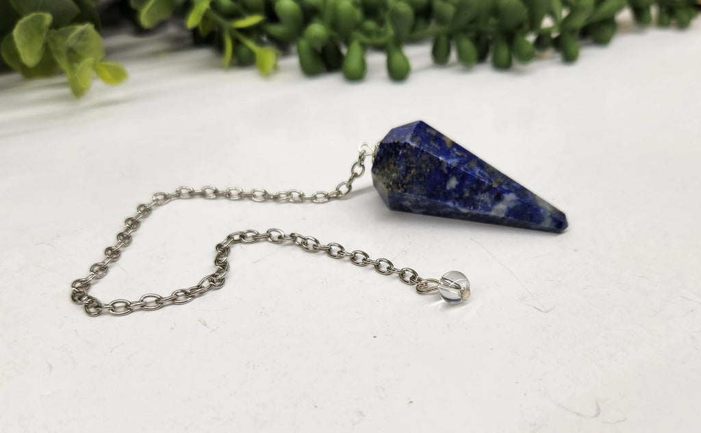 Lapis Lazuli Pendulum — Truth, Wisdom & Intuitive Insight Divination Tool