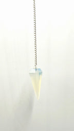 Opalite Pendulum — Emotional Flow, Intuition & Gentle Energy Alignment Divination Tool