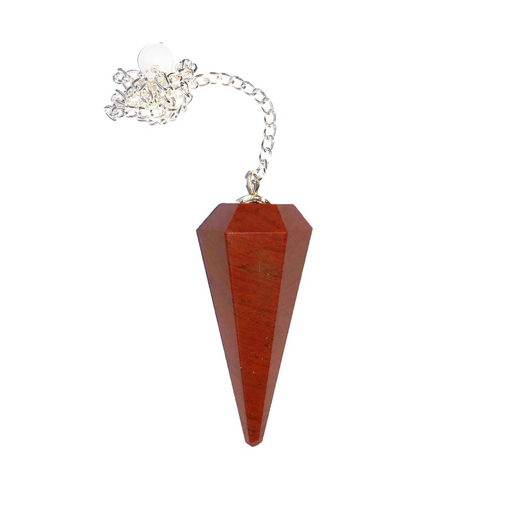 Red Jasper Pendulum — Grounding, Stability & Rooted Intuition Divination Tool