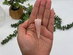 Rose Quartz Pendulum — Love, Compassion & Heart-Centered Intuitive Divination Tool