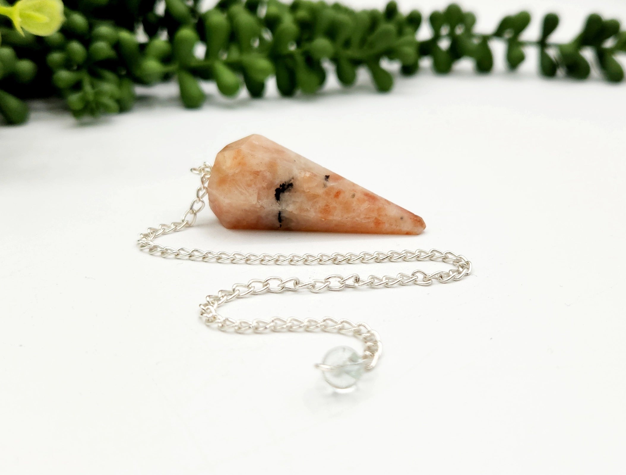 Sunstone Pendulum — Confidence, Vitality & Joyful Intuition Divination Tool