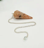 Sunstone Pendulum — Confidence, Vitality & Joyful Intuition Divination Tool