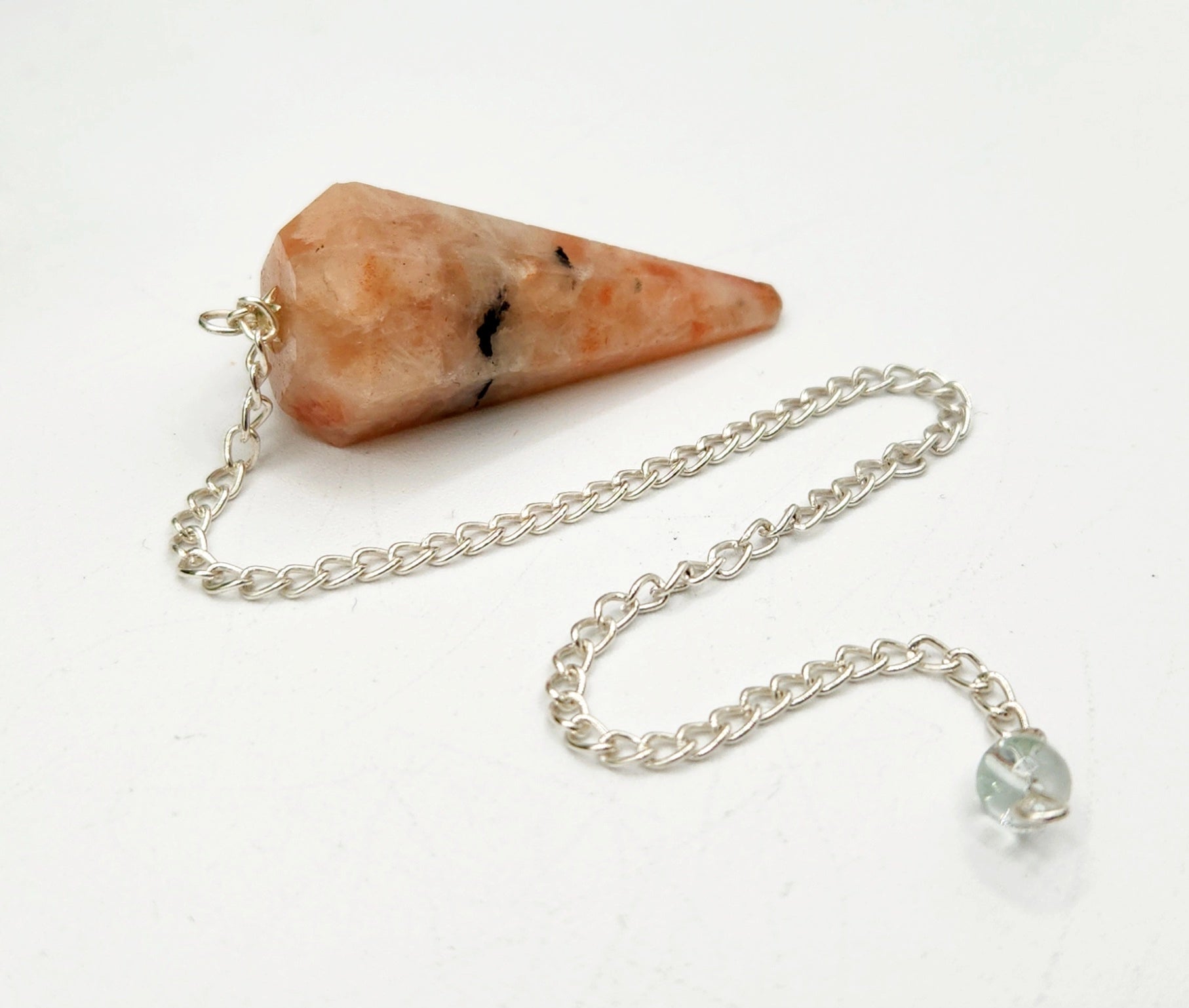 Sunstone Pendulum — Confidence, Vitality & Joyful Intuition Divination Tool