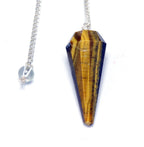 Yellow Tiger Eye Pendulum — Confidence, Focus & Solar Plexus Intuition Tool