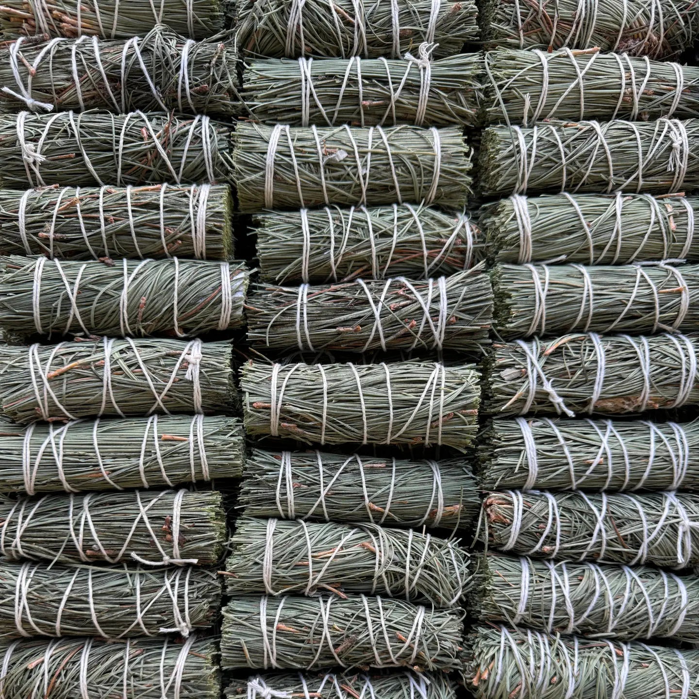 Pine Herb Wand - 4" Wand for Cleansing, Grounding, Protection