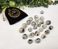 Rainbow Moonstone Rune Stone Set — Intuition, Lunar Energy & Feminine Wisdom Divination Tools